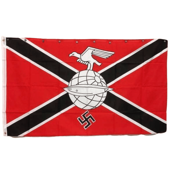 German Nazi Zeppelin Corps Flag, Historical Flag with Swastika
