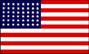 48 star USA Flag