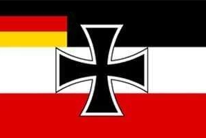 German Jack Flag w/ German Flag In Corner 3 X 5 ft. Standard