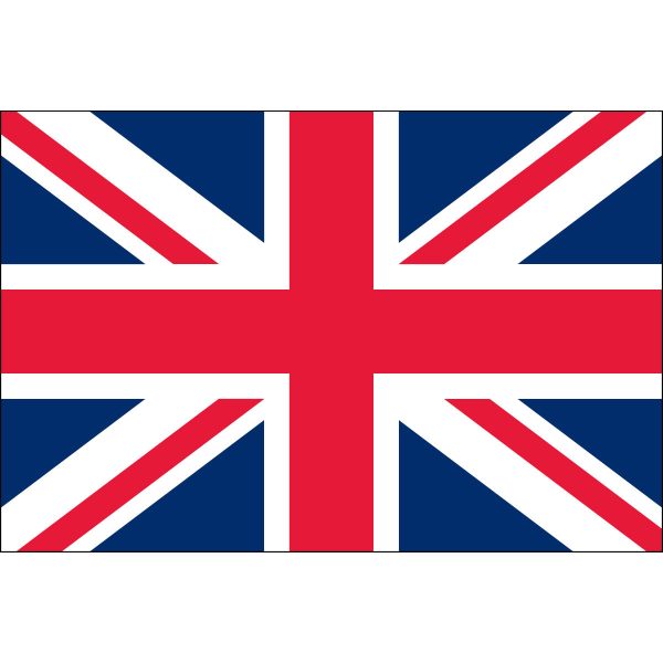 United Kingdom UK Flag, Union Jack 3x5 ft. Economical
