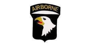vendor-unknown Flag 101st Airborne (White) Flag 3 X 5 ft. Standard