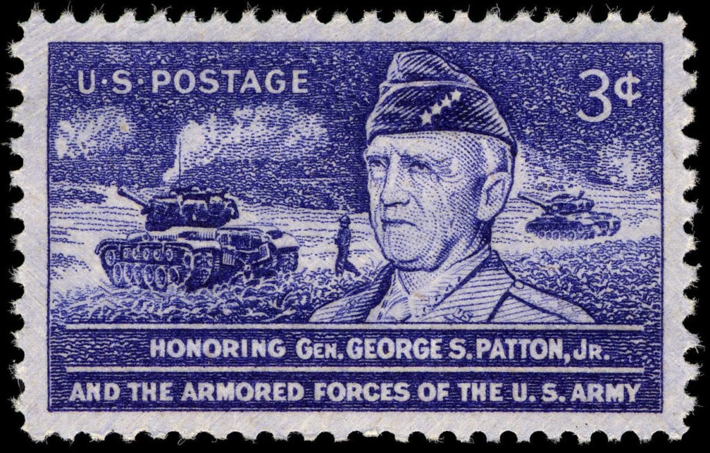 General Patton Postage Stamp